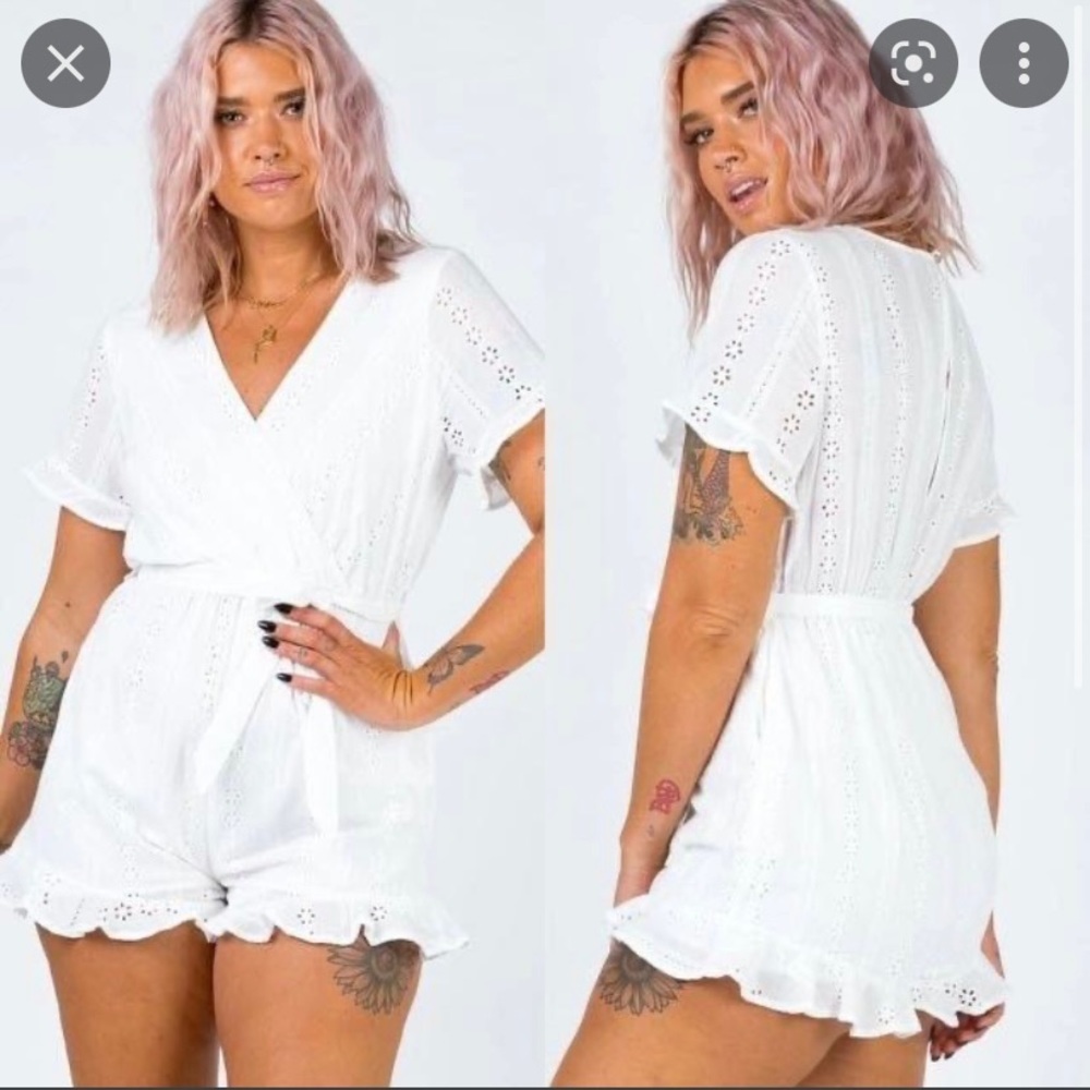White Romper
